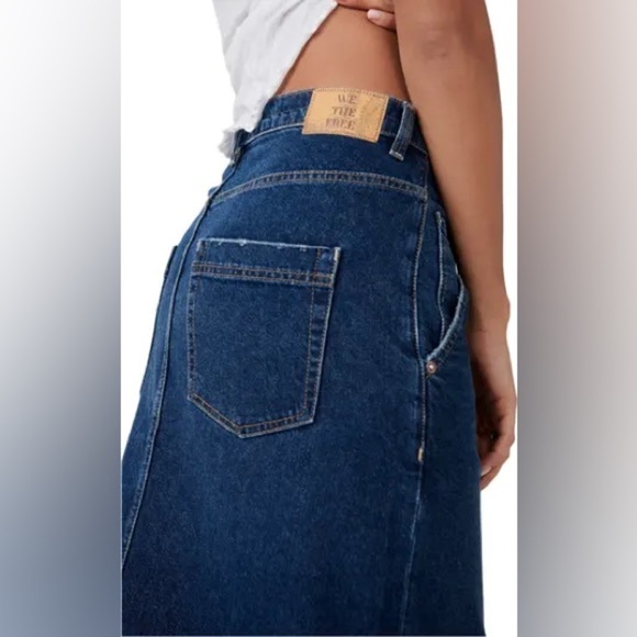 Free people We The Free Wild Roses Midi Skirt - Picture 3 of 8